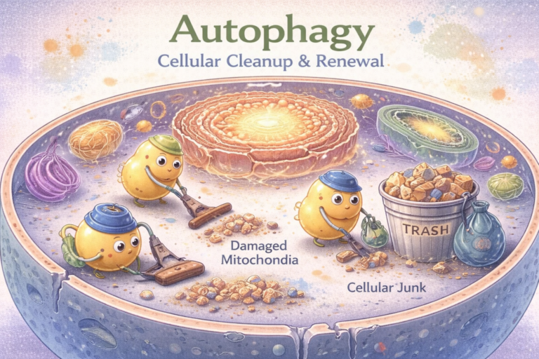  Ever heard the word autophagy and wondered what it actually means?