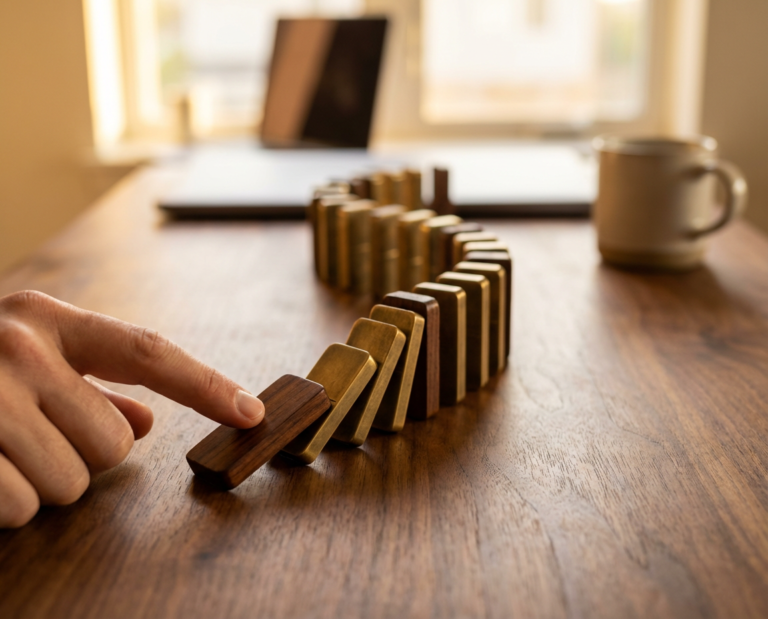 The Habit Engine: Why Small Wins Beat Perfect Plans Every Time